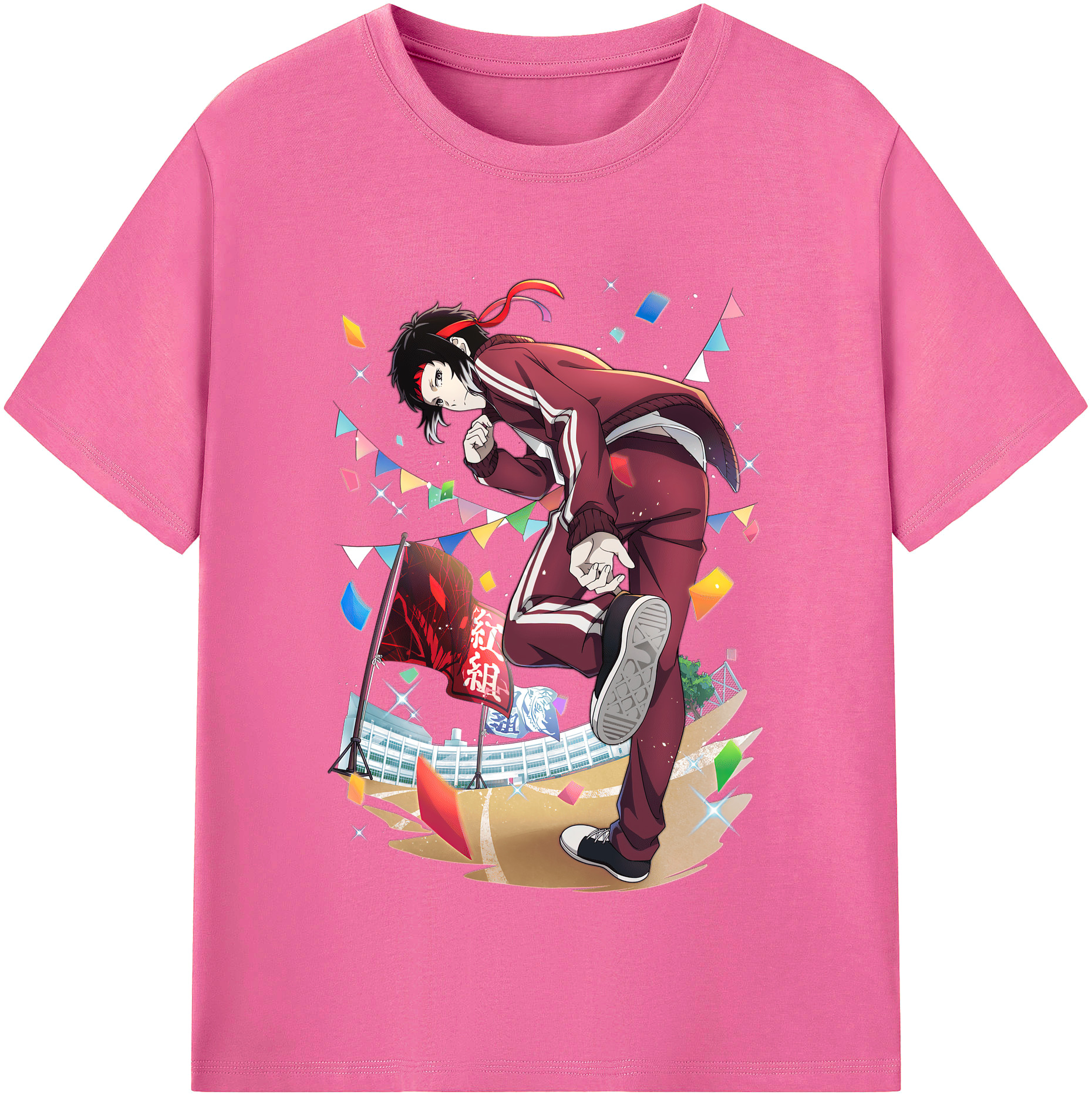 （画像用） 文豪ストレイドッグス Bungo Stray Dogs レディースカジュアルプリントTシャツ（綿100％）